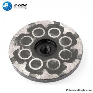 Rueda de copa de diamante llena de resina ZL-30B1 China con fabricantes de Z-LION